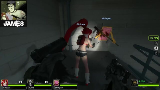 HALO vs GHOSTBUSTERS! Left 4 Dead 2 MODS COOP!